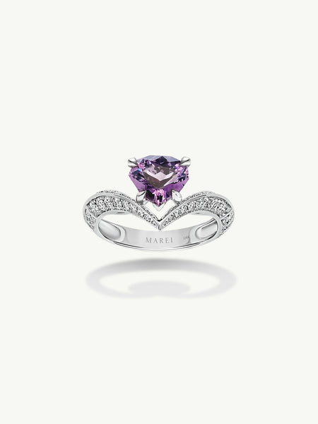 Kay jewelers purple deals ring