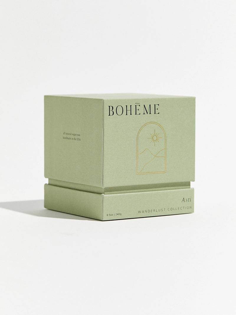 Boheme - Asti White Muscat Grape & Italian Jasmine Fragranced Candle - 04