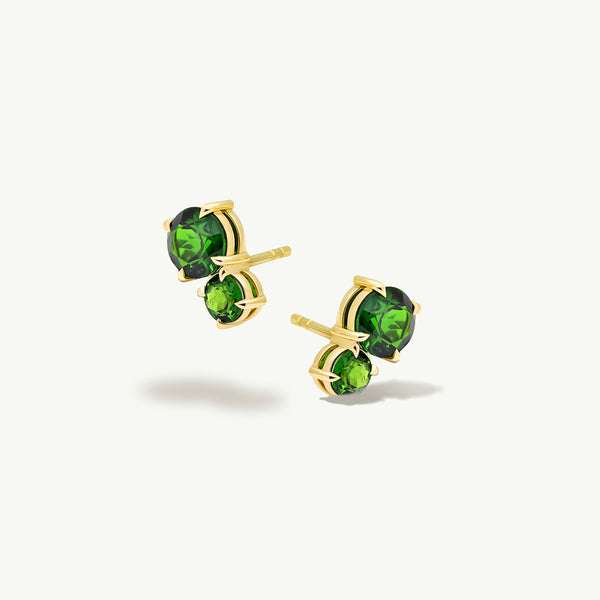 Wear-EVERY-Where Garnet Stud Earrings 210-00237 - Moses Jewelers